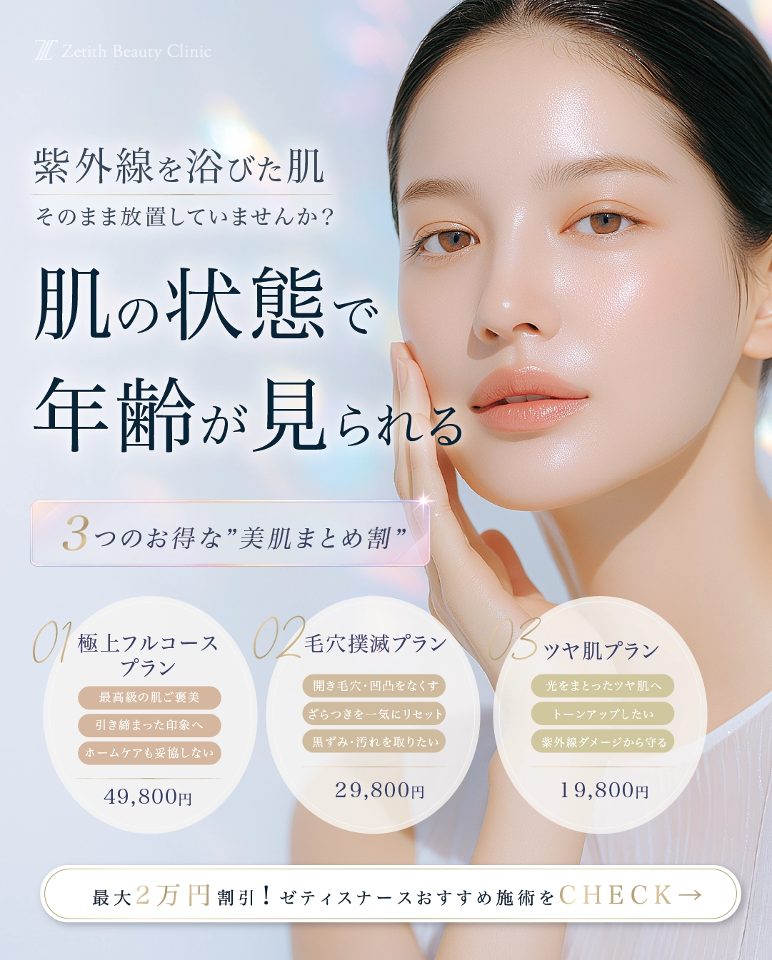 【皮膚科】 美肌まとめ割キャンペーン