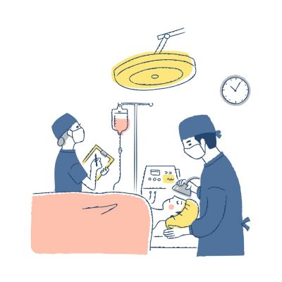 麻酔イラスト